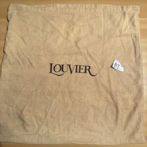 Louvier Dust Bag Brown Square 18 X 18